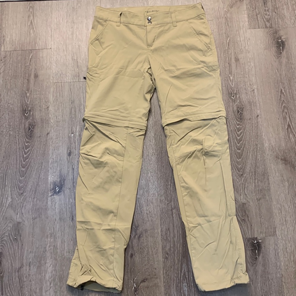 Columbia Omni Shield Women’s Convertible Hiking Pants EUC